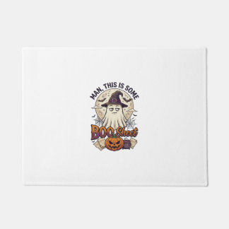 Boo Sheet Spook Pompoen Halloween Maan Ketel Deurmat
