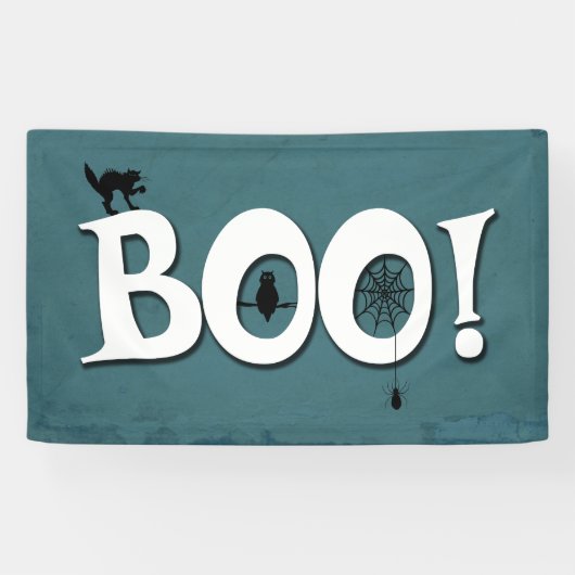 Boo. Spandoek (Horizontaal)