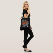 Boo Spider Web Funny Cute Spider Web Graphic Draagtas (Op model)