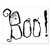 Boo. | Spider Web | Halloween Rubberstempel (Afrduk)