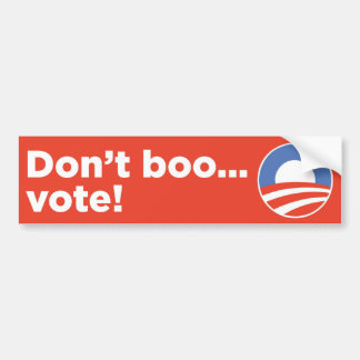 Boo... stem! bumpersticker