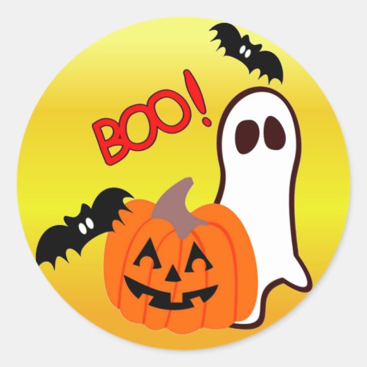 Boo Sticker (Voorkant)