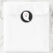 Boo ! Sticker pour fantôme d'Halloween (Sac)