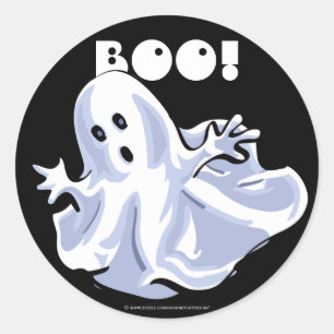 BOO ! Stickers de dessin animé