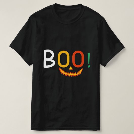 BOO! T-SHIRT (Design voorkant)