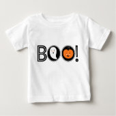 Boo ! T-shirt bébé d'Halloween (Devant)
