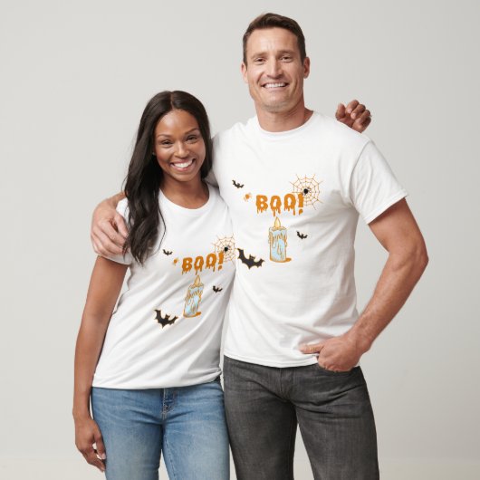 Boo ! T-shirt Halloween (Unisexe)