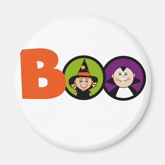BOO T-shirts en cadeautjes Magneet (Voorkant)