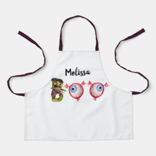 BOO ! Tablier d'Halloween pour enfants