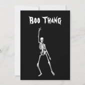 Boo Thang Halloween Uitnodiging (Voorkant)