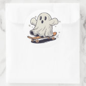 Boo-tiful Board Ronde Sticker (Tas)