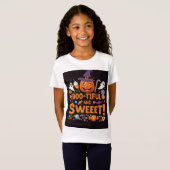 Boo Tiful Family Matching Halloween Meisjes T-shir T-shirt (Voorkant volledig)