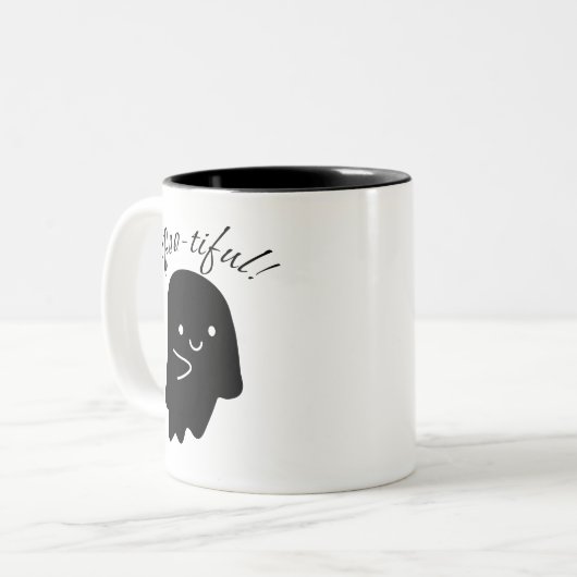 Boo-tiful Ghost Mug (Devant gauche)