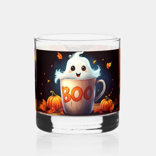 Boo-tiful Ghost Whisky Glas (Achterkant)