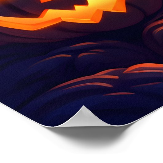 Boo-tiful Halloween Night Poster (Hoek)