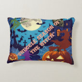 "Boo-tiful Halloween rust" Accent Kussen (Achterkant)