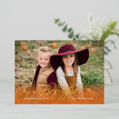 Boo-tiful Life FOIL Halloween Carte photo plat (Debout devant)
