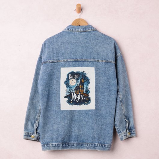 Boo-tiful Night Denim Jacket (Hangar)