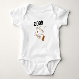 Boo-tiful Pumpkin Baby Bodysuit – Schattige Ghost 