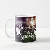 Boo-tiful & Spooky - Schattigee geest Halloween Koffiemok (Links)