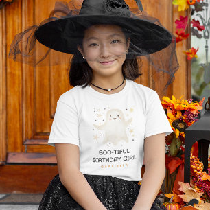 BOO-tiful Verjaardag Meisje' Vriendelijke Geest T-shirt