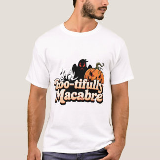 Boo-tifully Macabre Halloween Horror T-shirt