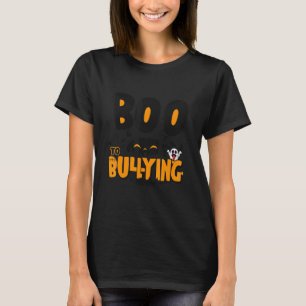Boo to Bullying Ghost Pumpkin Oranje Anti Bullying T-shirt