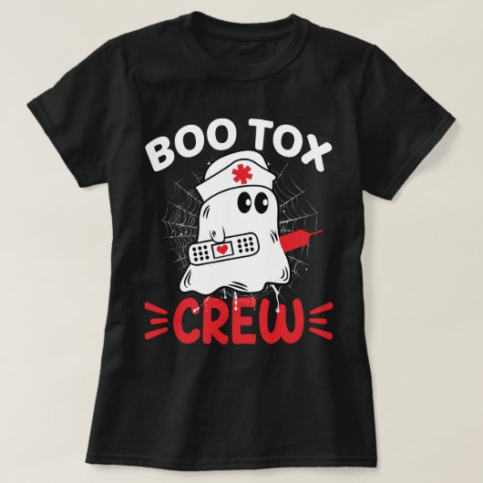 BOO-Tox Filler Botox Dysport esthetische verpleegk T-shirt (Design voorkant)