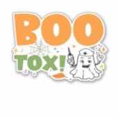 BOO Tox Nurse Injector Filler Botox Dysport Dealer Sticker (Voorkant)