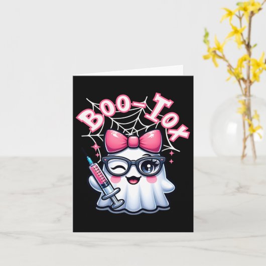 Boo-tox Zenuwinjector Halloween Filler Botox Dysp Kaart (Gele Bloem)