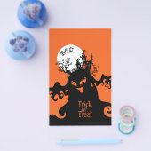 Boo Trick or Treat ontwerp Flyer (Enkel)