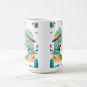 Boo Tropical - Aloha Kawaii Ghost Mug (Centre)