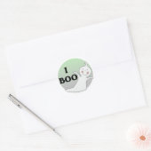Boo Tshirts en cadeautjes Ronde Sticker (Envelop)