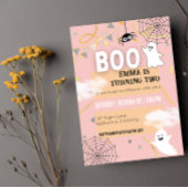 Boo Turin Deux Anniversaires Invitation De Fête