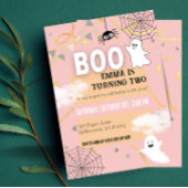 Boo Turin Deux Anniversaires Invitation De Fête