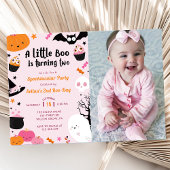 Boo Tweede Verjaardag Onze Kleine Boo wordt Twee Kaart