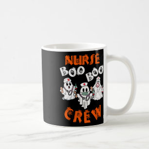 Boo verpleegster scrub grappige geest halloween ko koffiemok