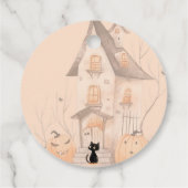 Boo Witches Halloween feest traktatie Bedankjes Labels (Achterkant)