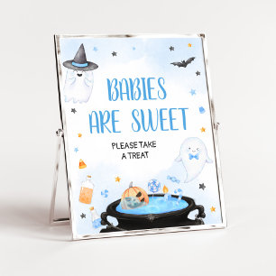Boo-y Halloween Baby shower Baby's zijn zoet Poster