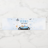 Boo-y Halloween Baby shower Waterfles Etiket (Enkel label)