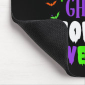 Boo-y Or Ghoul Mommy Loves You Boo Halloween Baby Muismat (Hoek)