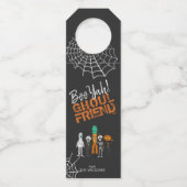 Boo Yah Ghoul Friend Halloween Monsters ID684 Flessenhanger (Voorkant)