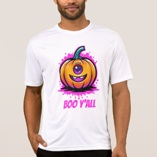 Boo Y'All, griezelig schattig Halloween ontwerp T-shirt