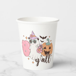 Boo Y'All Halloween Papieren Bekers