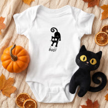 Boo Zwarte Kat Halloween