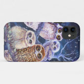 Boobook owl familie. Case-Mate iPhone case (Achterkant (horizontaal))