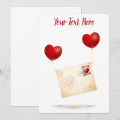 Boodschap van Liefde Kaart (Voorkant / Achterkant)