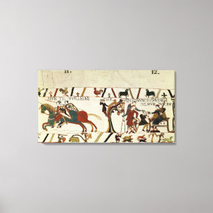 Boodschappen van Duke William tot Guy de Canvas Afdruk