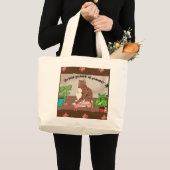 Boodschappentas, Grumpy Cat Grote Tote Bag (Voorkant (product))
