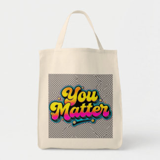 Boodschappentas 'Je Bent Belangrijk' - Zelfzorg Ca Tote Bag